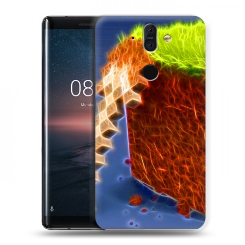 Дизайнерский пластиковый чехол для Nokia 8 Sirocco Minecraft