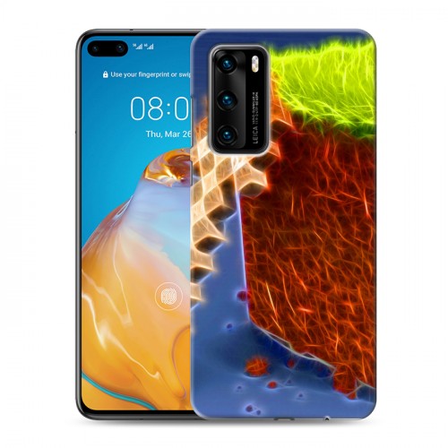 Дизайнерский пластиковый чехол для Huawei P40 Minecraft