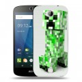 Дизайнерский силиконовый чехол для Acer Liquid Z530 Minecraft