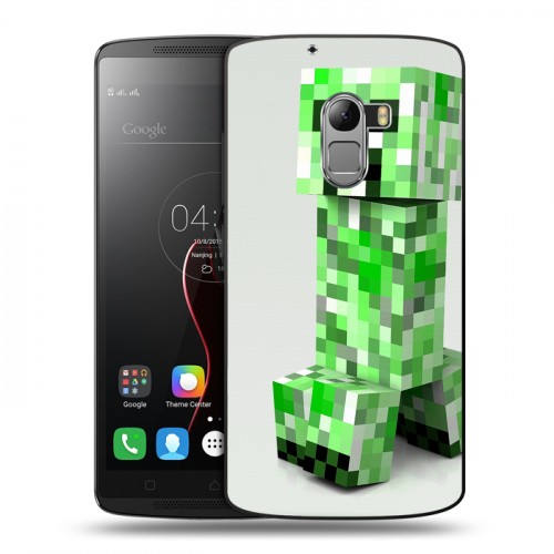 Дизайнерский пластиковый чехол для Lenovo A7010 Minecraft