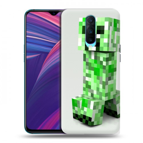 Дизайнерский пластиковый чехол для OPPO RX17 Pro Minecraft