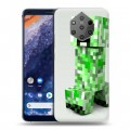 Дизайнерский силиконовый чехол для Nokia 9 PureView Minecraft