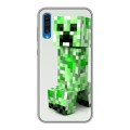 Дизайнерский силиконовый чехол для Samsung Galaxy A50 Minecraft