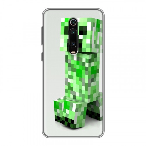 Дизайнерский силиконовый чехол для Xiaomi RedMi K20 Minecraft