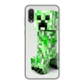 Дизайнерский пластиковый чехол для Samsung Galaxy A02 Minecraft