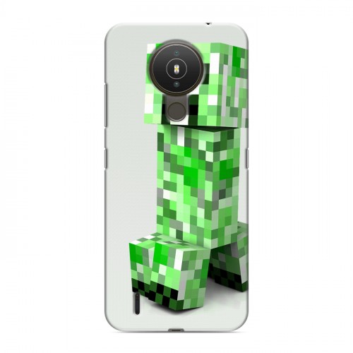 Дизайнерский силиконовый чехол для Nokia 1.4 Minecraft