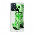 Дизайнерский силиконовый чехол для OPPO A16 Minecraft