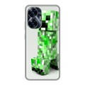 Дизайнерский пластиковый чехол для Realme C55 Minecraft