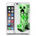 Дизайнерский силиконовый чехол для Iphone 6 Plus/6s Plus Minecraft