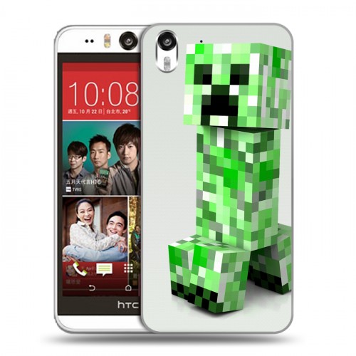 Дизайнерский силиконовый чехол для HTC Desire Eye Minecraft