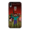 Дизайнерский пластиковый чехол для Iphone Xr Minecraft