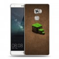 Дизайнерский пластиковый чехол для Huawei Mate S Minecraft