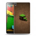 Дизайнерский силиконовый чехол для Lenovo Phab Minecraft