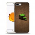 Дизайнерский пластиковый чехол для Iphone 7 Plus / 8 Plus Minecraft