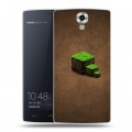 Дизайнерский силиконовый чехол для Homtom HT7 Minecraft