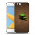 Дизайнерский силиконовый чехол для HTC One A9S Minecraft