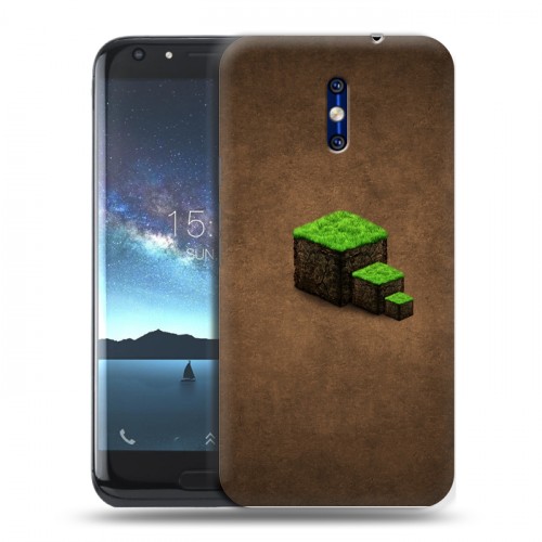 Дизайнерский силиконовый чехол для Doogee BL5000 Minecraft