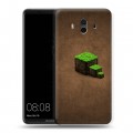 Дизайнерский пластиковый чехол для Huawei Mate 10 Minecraft