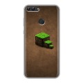 Дизайнерский силиконовый чехол для Huawei P Smart Minecraft