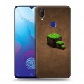 Дизайнерский пластиковый чехол для Vivo V11i Minecraft