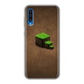 Дизайнерский силиконовый чехол для Samsung Galaxy A50 Minecraft