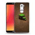 Дизайнерский пластиковый чехол для LG Optimus G2 Minecraft