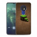 Дизайнерский силиконовый чехол для Nokia 6.2 Minecraft