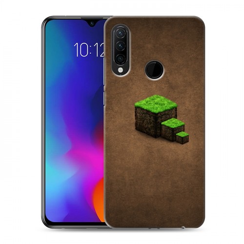 Дизайнерский силиконовый с усиленными углами чехол для Lenovo K10 Note Minecraft