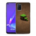 Дизайнерский пластиковый чехол для OPPO A52 Minecraft