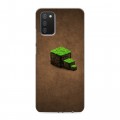 Дизайнерский пластиковый чехол для Samsung Galaxy A02s Minecraft