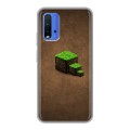 Дизайнерский силиконовый чехол для Xiaomi RedMi 9T Minecraft