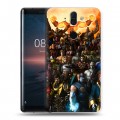 Дизайнерский пластиковый чехол для Nokia 8 Sirocco Mortal Combat