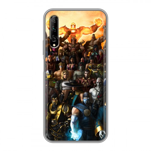 Дизайнерский силиконовый чехол для Huawei Y9s Mortal Combat