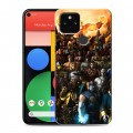 Дизайнерский пластиковый чехол для Google Pixel 5 Mortal Combat