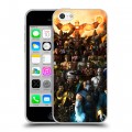 Дизайнерский пластиковый чехол для Iphone 5c Mortal Combat