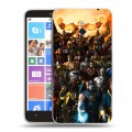 Дизайнерский пластиковый чехол для Nokia Lumia 1320 Mortal Combat