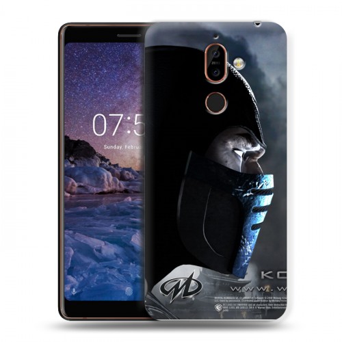 Дизайнерский пластиковый чехол для Nokia 7 Plus Mortal Combat