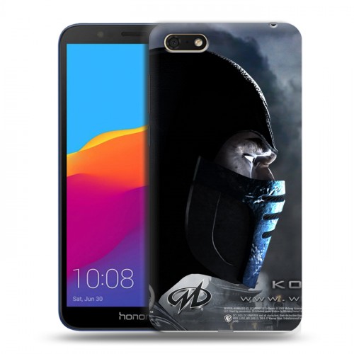 Дизайнерский пластиковый чехол для Huawei Honor 7A Mortal Combat