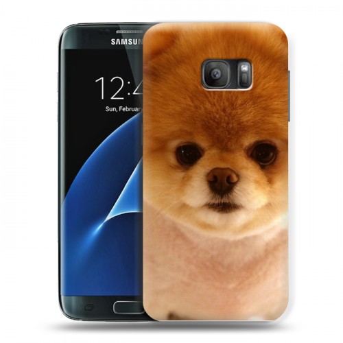 Дизайнерский силиконовый с усиленными углами чехол для Samsung Galaxy S7 Щенки