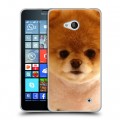 Дизайнерский пластиковый чехол для Microsoft Lumia 640 Щенки