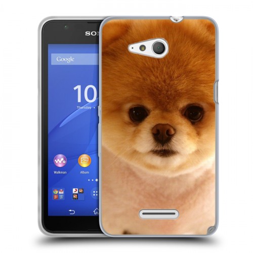 Дизайнерский пластиковый чехол для Sony Xperia E4g Щенки