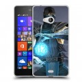 Дизайнерский пластиковый чехол для Microsoft Lumia 540 Mortal Combat