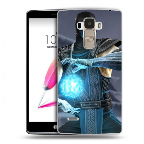 Дизайнерский пластиковый чехол для LG G4 Stylus Mortal Combat