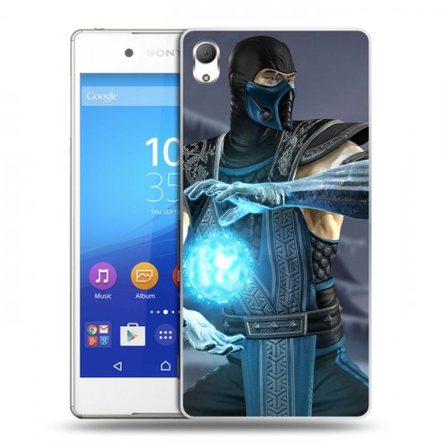 Дизайнерский пластиковый чехол для Sony Xperia Z3+ Mortal Combat