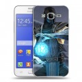 Дизайнерский силиконовый чехол для Samsung Galaxy J7 Mortal Combat