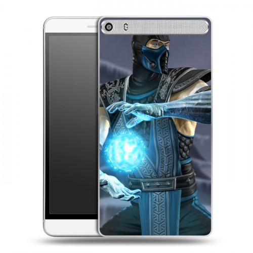 Дизайнерский пластиковый чехол для Lenovo Phab Plus Mortal Combat