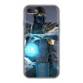 Дизайнерский силиконовый чехол для Iphone 7 Mortal Combat