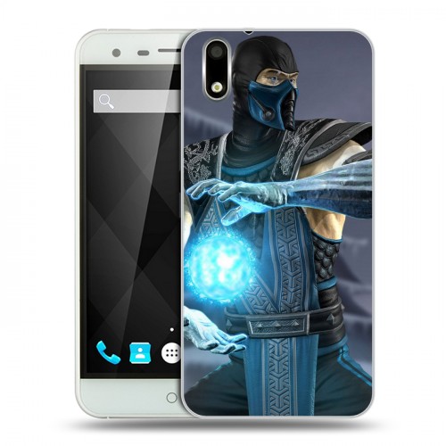 Дизайнерский пластиковый чехол для Ulefone Paris Mortal Combat