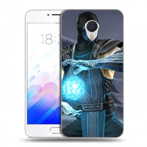 Дизайнерский пластиковый чехол для Meizu M3E Mortal Combat