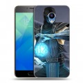 Дизайнерский пластиковый чехол для Meizu M5 Mortal Combat